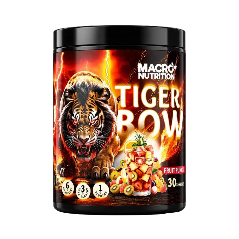 Tiger Bow Pre-Workout 450g — Fruit Punch