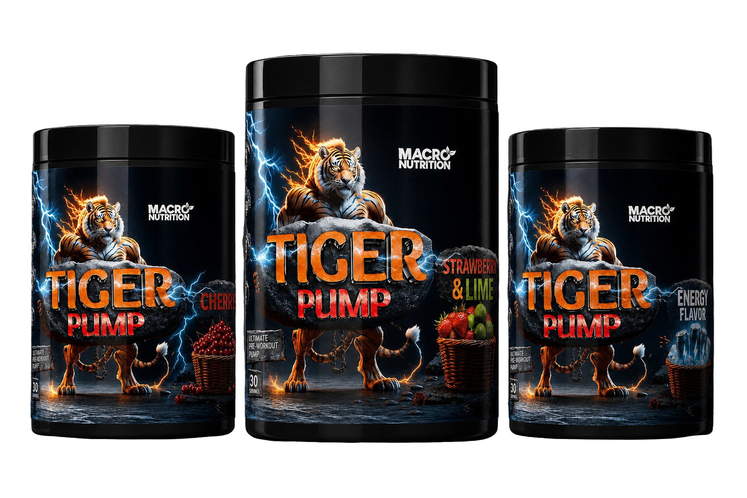 Tiger Pump Stim-Free Pre-Workout 360g