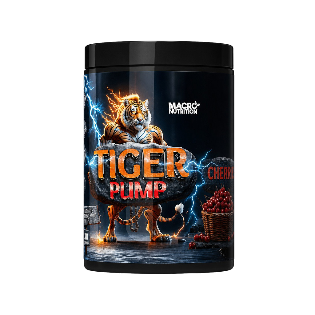 Tiger Pump Stim-Free Pre-Workout 360g — Cherries